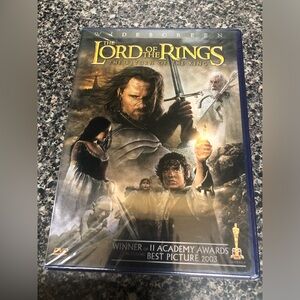 THE LORD of THE RINGS THE RETURN of THE KING DVD (Factory Sealed)